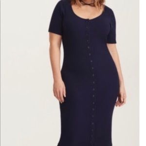 Torrid Navy Blue ‘fit’ dress.